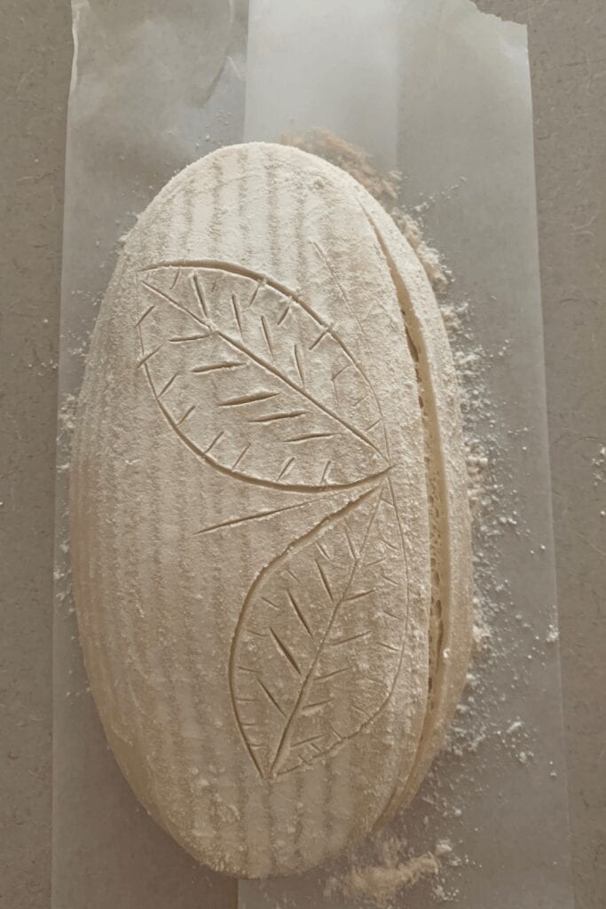 Scoring for better sourdough oven spring