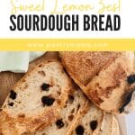 Blueberry & Lemon Sourdough Bread