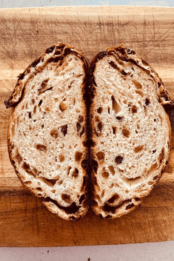 Flavored sourdough - fruit and cinnamon loaf