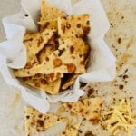 Sourdough Crackers Recipe with Jalapeno Cheddar