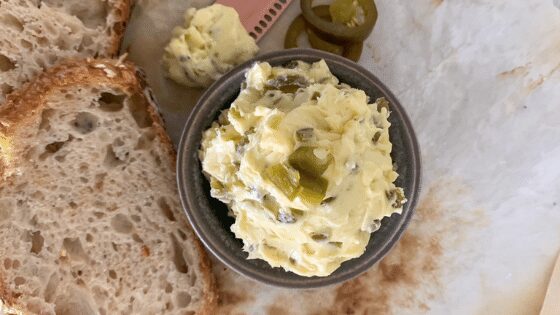 Whipped Jalapeno Honey Butter