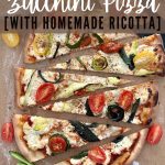 SOURDOUGH ZUCCHINI PIZZA - PINTEREST IMAGE