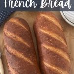 Sourdough French Bread - Pinterest Image