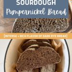 SOURDOUGH PUMPERNICKEL BREAD - PINTEREST IMAGE