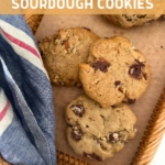 SPICED PECAN SOURDOUGH COOKIES - PINTEREST IMAGE