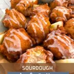 Sourdough Apple Fritters - Pinterest Image