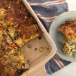 SOURDOUGH BREAKFAST CASSEROLE - RECIPE FEATURE IMAGE