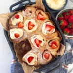 SOURDOUGH STRAWBERRY ROLLS - RECIPE FEATURE IMAGE