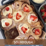 Sourdough Strawberry Rolls - Pinterest Image